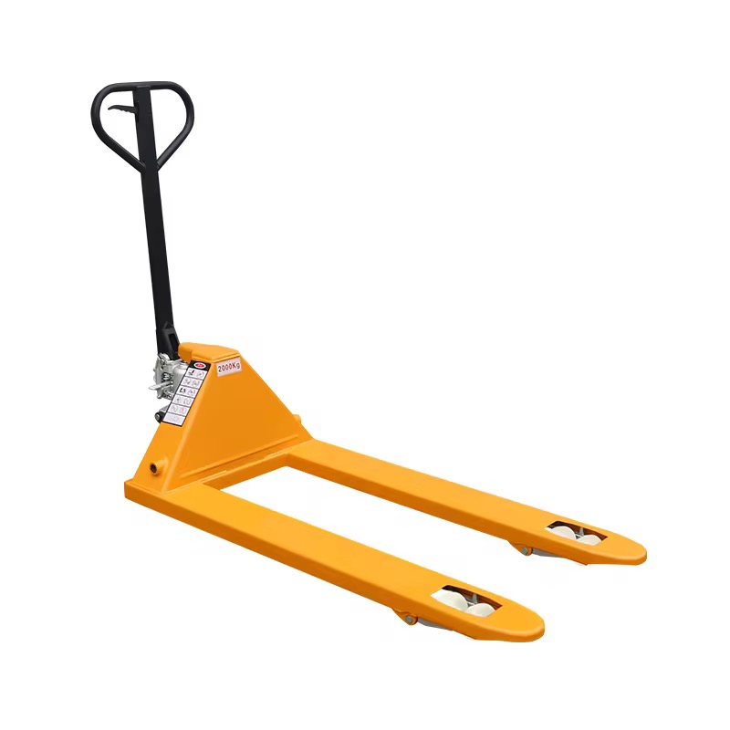 Hand Push Trailer Manual Forklift Pallet Truck
