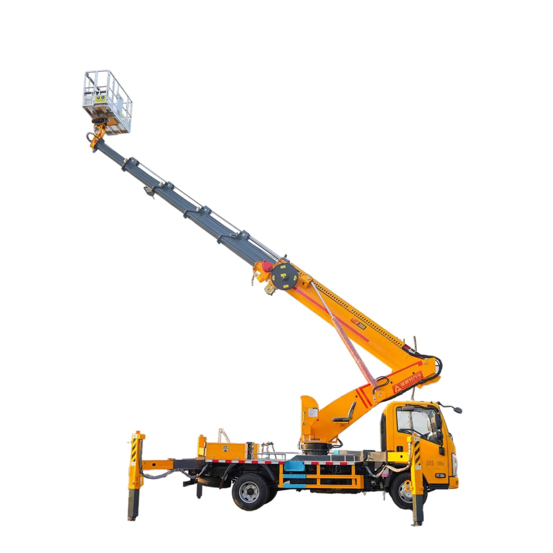 1suzi 4X2 Aerial Work Platform Truck for Indoor Facility Renovation