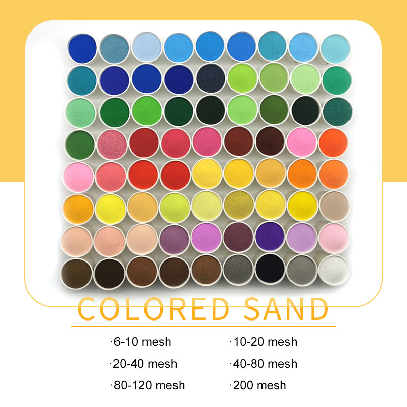 Manufacturer Price Natural Color Sand