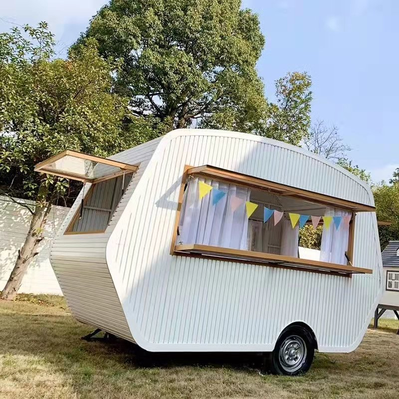 Support Customized Mobile Electric Food Ice Cream Truck for Sale