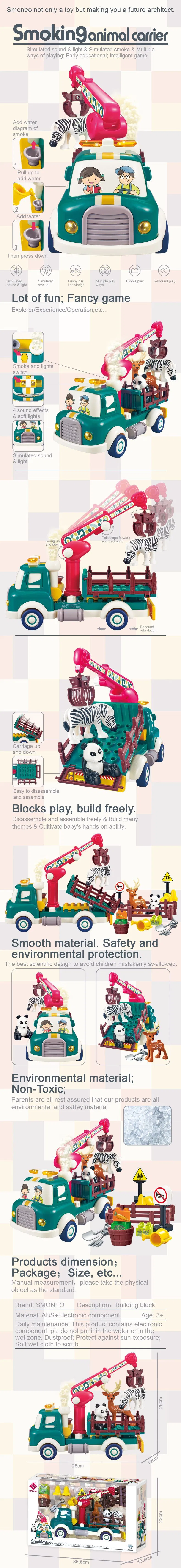 Smoke Garbage Truck Details