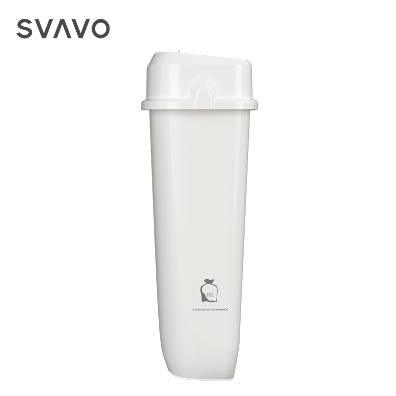 Bathroom Toilet Automatic Lady Sanitary Pad Bin Plastic Waste Bin 12L Nappy Garbage Can Baby Diaper Bucket with Lid Trash Can