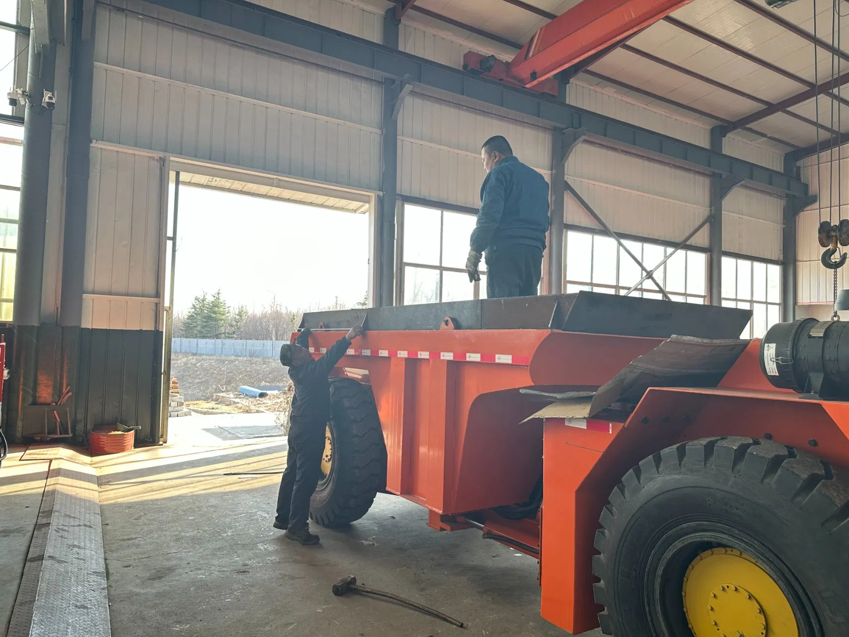 Customizable Hongke UK-20 Heavy-Duty Articulated Trucks for Mining