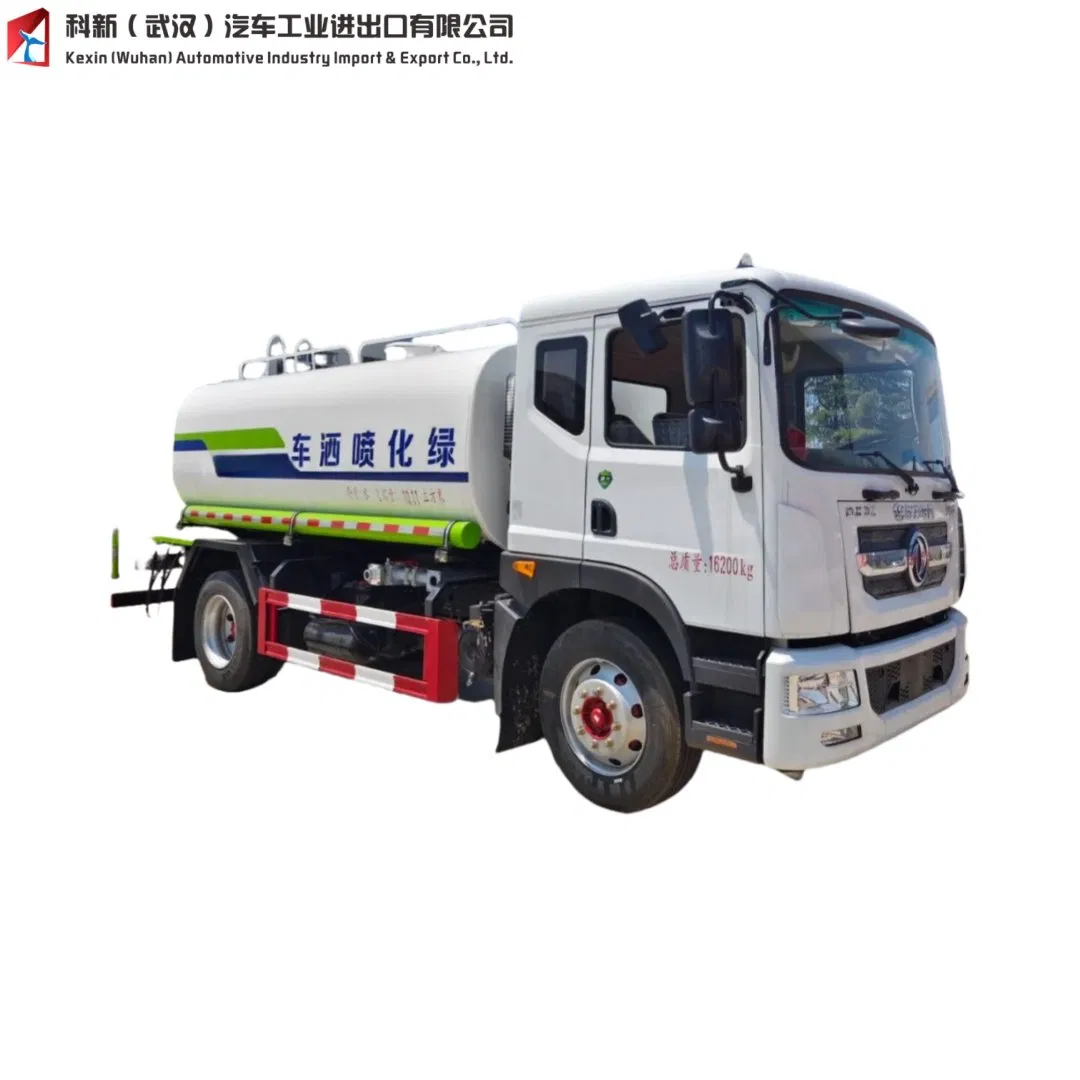 HOWO Dongfeng Foton Water Tanker Truck 4X2 6X4 8X4 5000L 10000L 20000L Water Sprinkler Truck Road Cleaning Dust Suppression Water Bowser Customizable for Sale