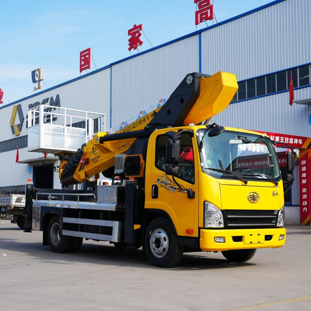 Hot Trend Direct From China Manufacturer 37-Meter Lifting Platform Truck - Global Export Customizable Configurations Available Cost Price