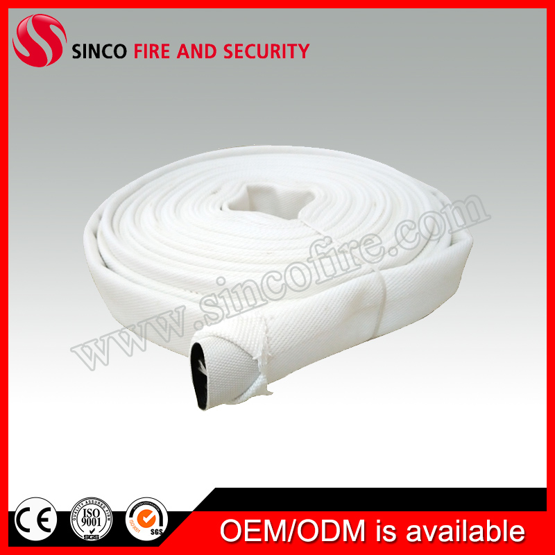 Canvas Single/Double Jacket PVC/Rubber Fire Hose with Coupling for Fire Fighting