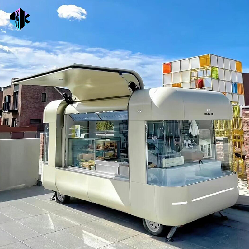 Customizable Mobile Food Truck for Sale: Ideal for Ice Cream and Coffee