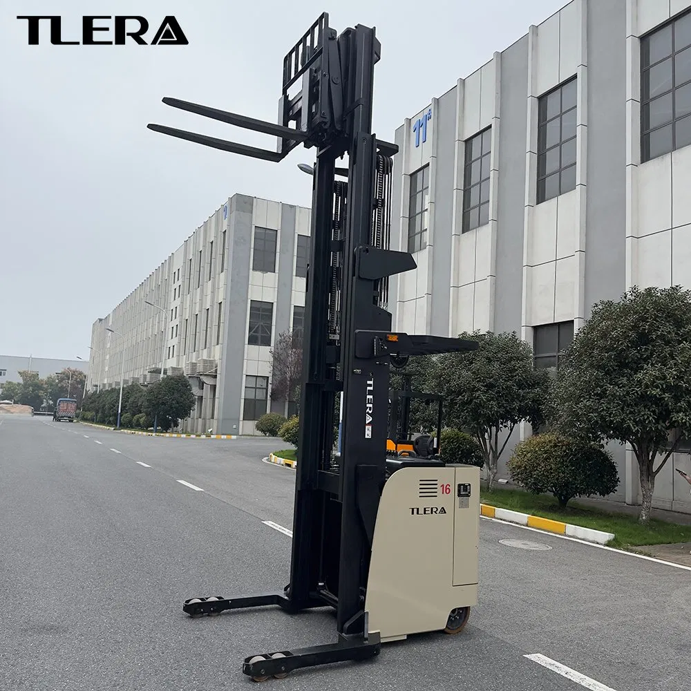 Cqd16j 1600kg Electric Reach Truck for Indoor Logistics Warehouse