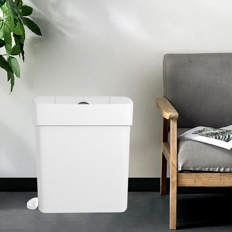 Pedal Waste Bin Household Office Kitchen Bathroom Recycling Convenient Dustbin Garbage