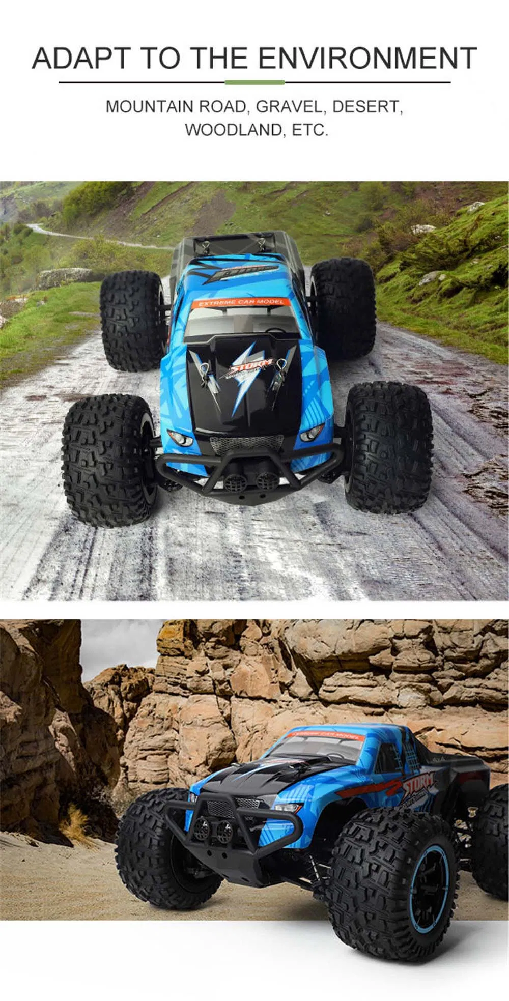 RC Pickup Truck View 2