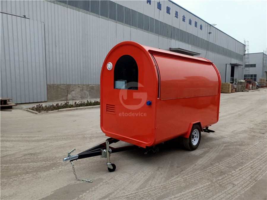 Hot Sale Hand Push Multifunctional Mobile Fast Food Truck