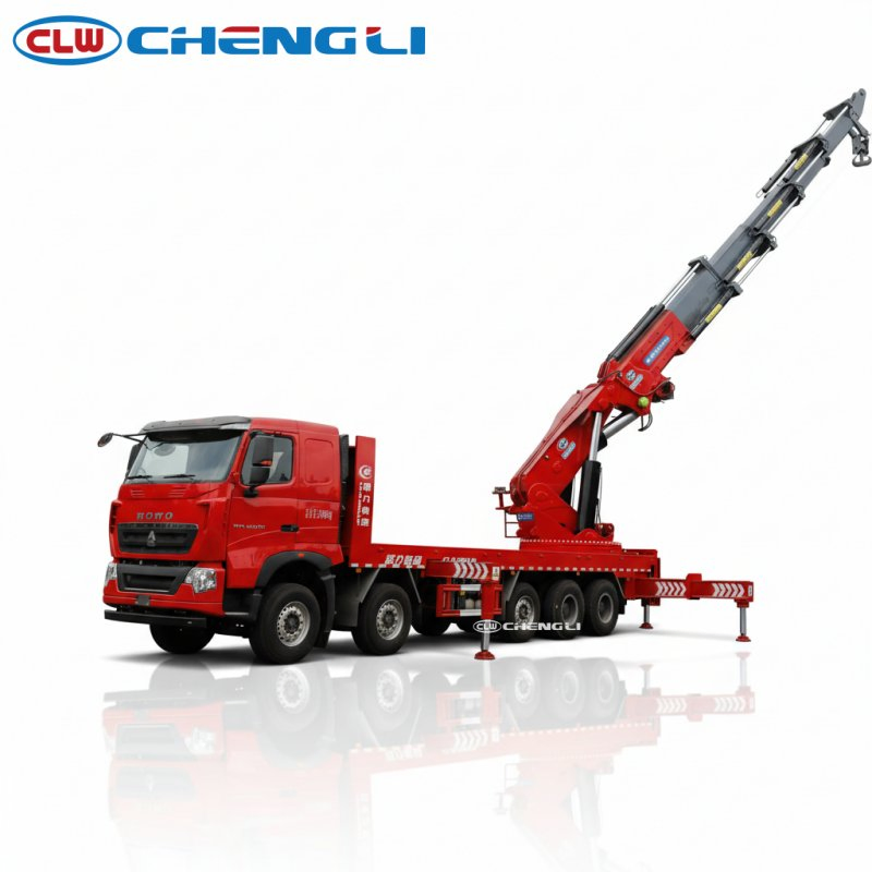 HOWO Hoisting Monster Heavy-Duty 100 Tons Crane Truck Construction &amp; Heavy Logistic Best Buy
