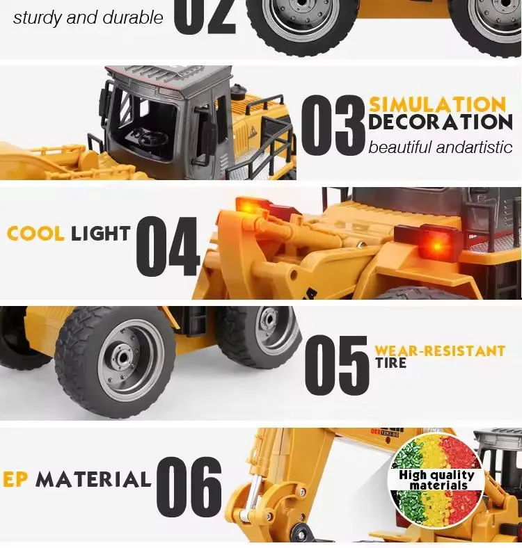 RC Excavator Details 2