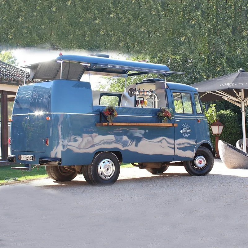 Support Customized Cheap Mobile Electric Restaurant Ice Cream Pizza Coffee Hot Dog Fast Food Truck with Full Equipment for Sale