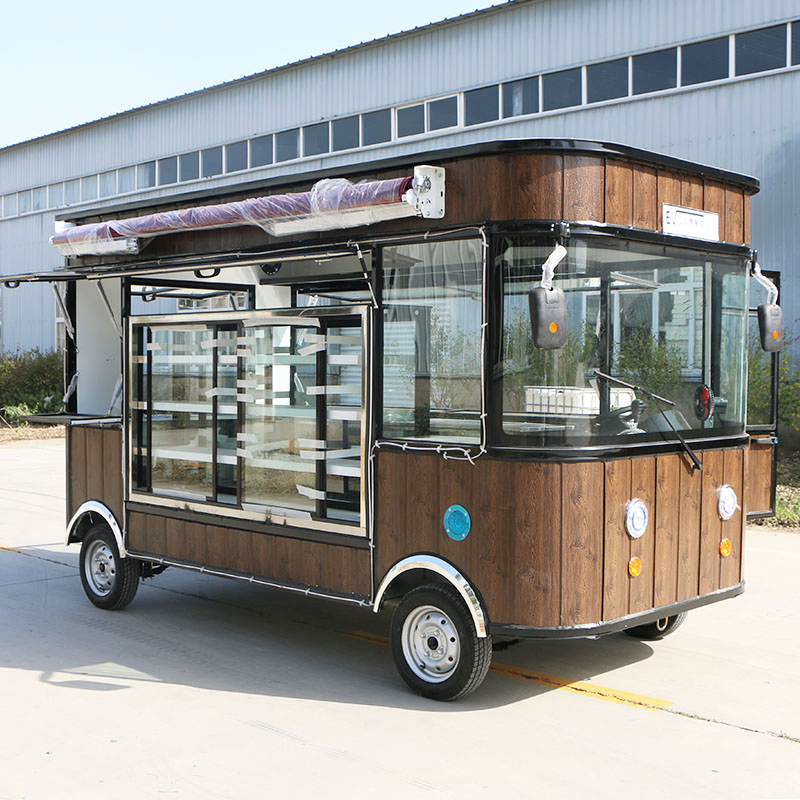 Made in China Cheaper Price New Design Professional Food Truck Trailer and Mobile Fast Food Truck for Sale