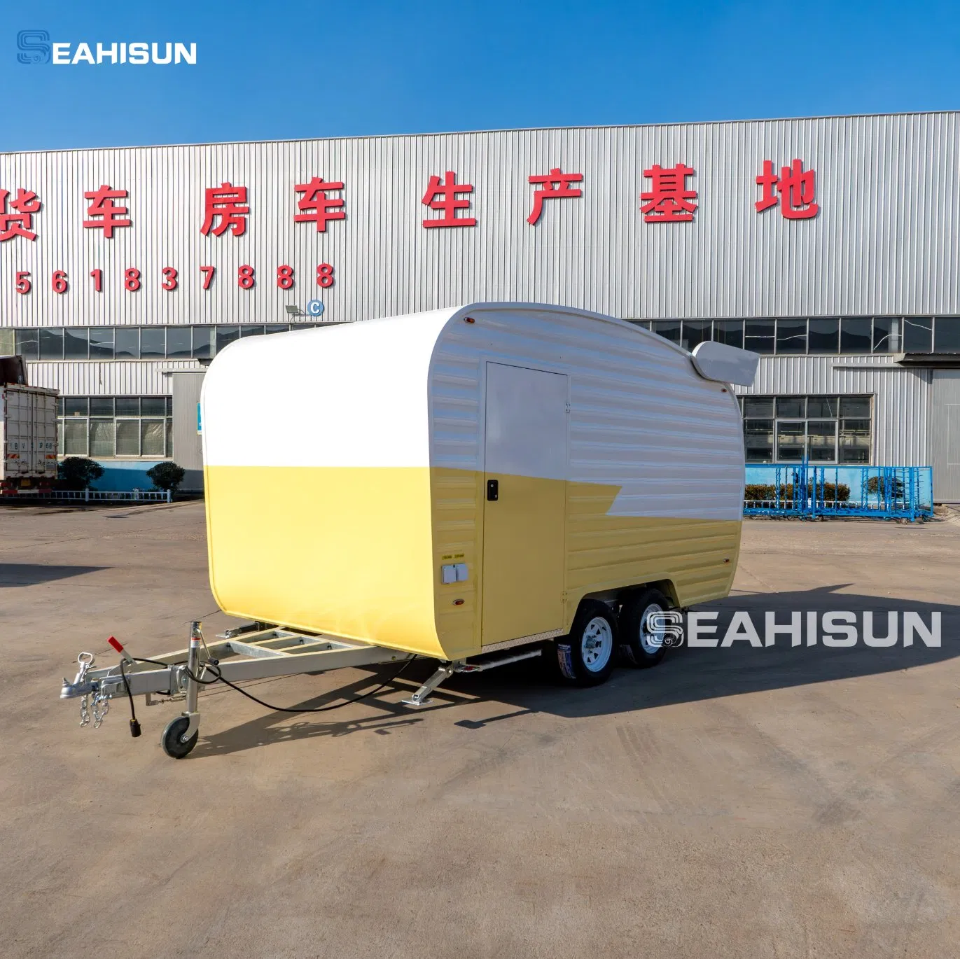 Small Manual Push Mobile Cafe Coffee Donut Snack Street Vendor Cart Mall Kiosk High Traffic Food Trailer Food Truck