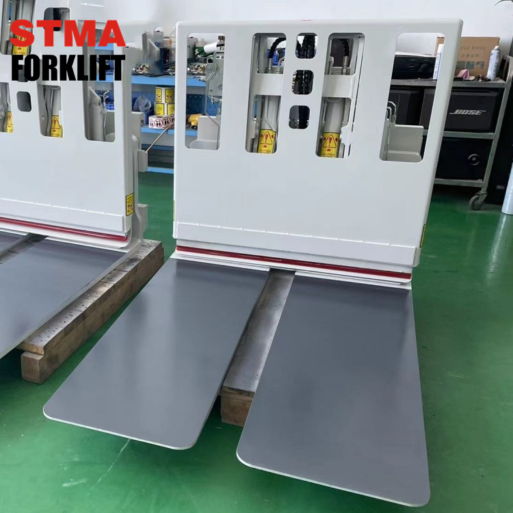 2tonne Lead Acid Electric Forklift Truck with Push/Pull Attachment