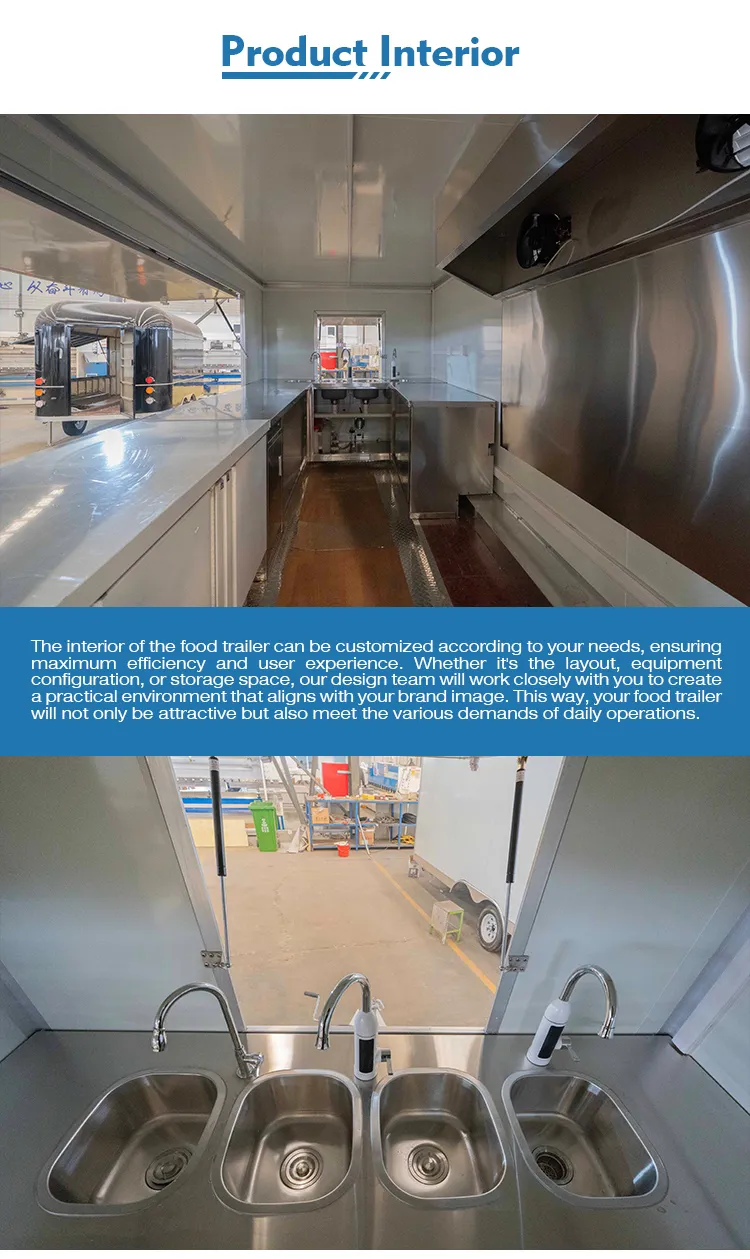 Food Trailer Interior