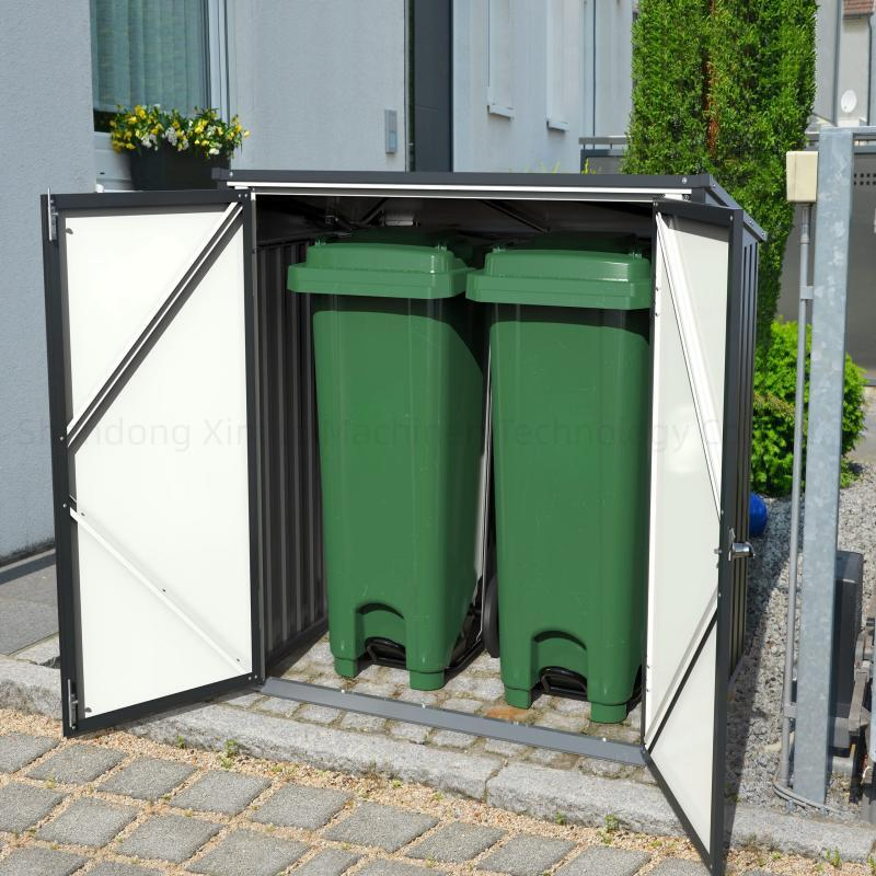 Plastic Wheelie Container Pedal Operated Garbage