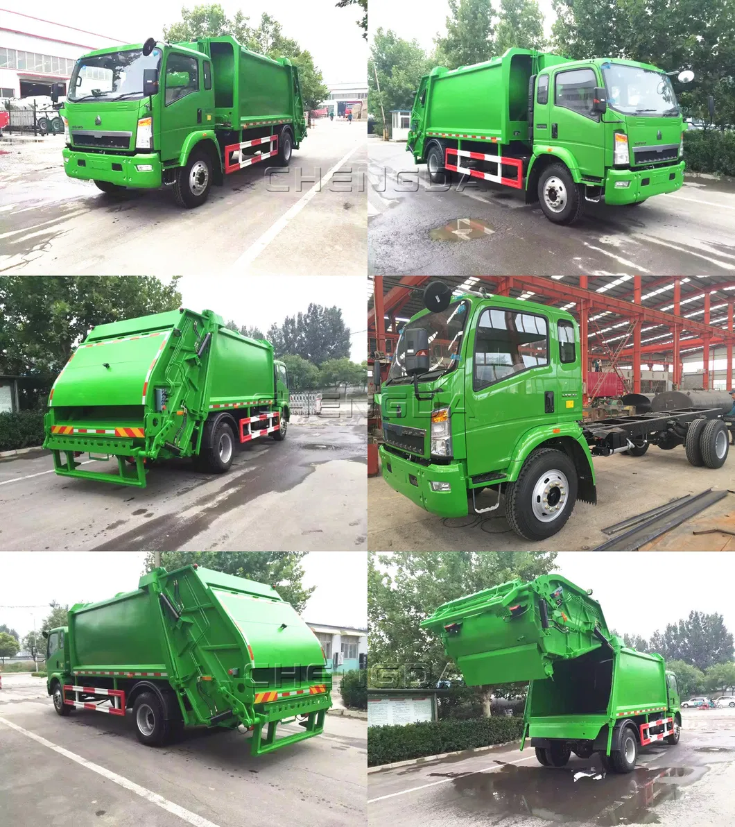Sinotruk HOWO 6X4 20000L Compressed Garbage Truck