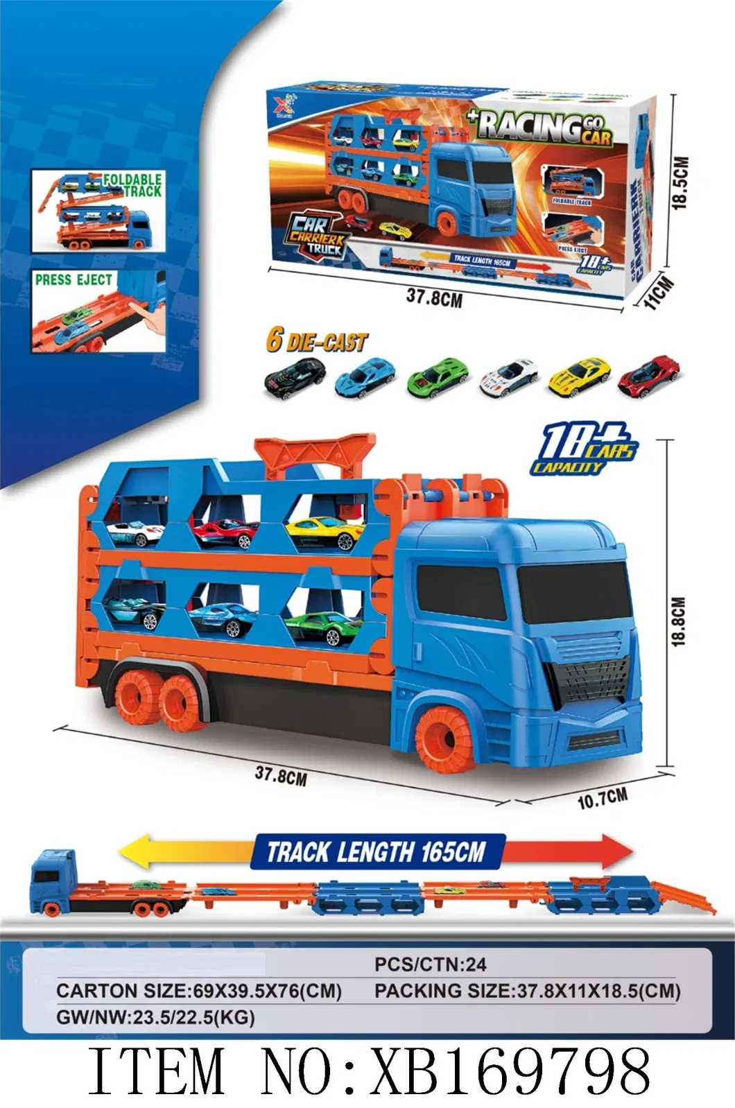 Container Truck Detail 1