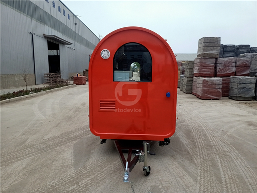 Hot Sale Hand Push Multifunctional Mobile Fast Food Truck