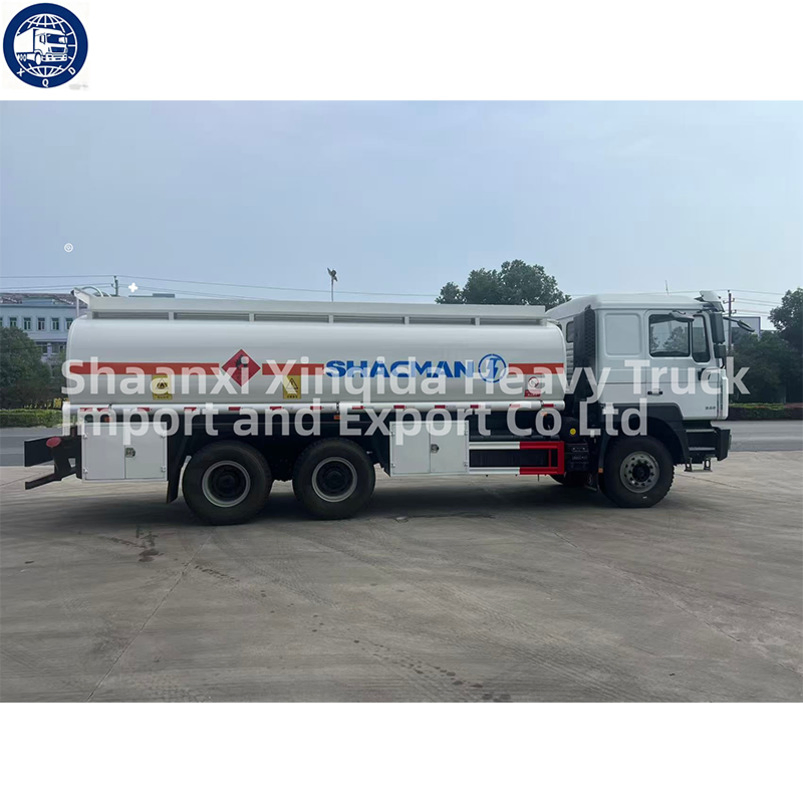 Customizable Extended Cab Hydraulic Suspension Design Shacman F3000 6X4 Oil Tank Truck