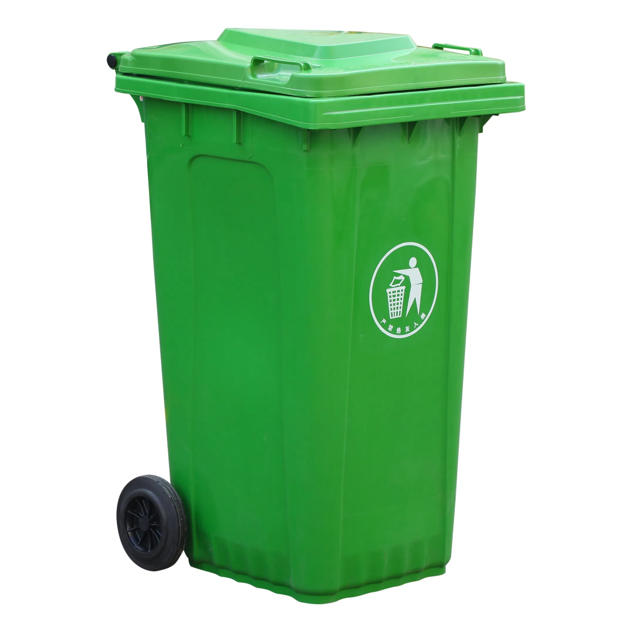 100L 120L 240L 360L Customize Color Large Outdoor Public HDPE Recycle Dustbin Pedal Plastic Garbage