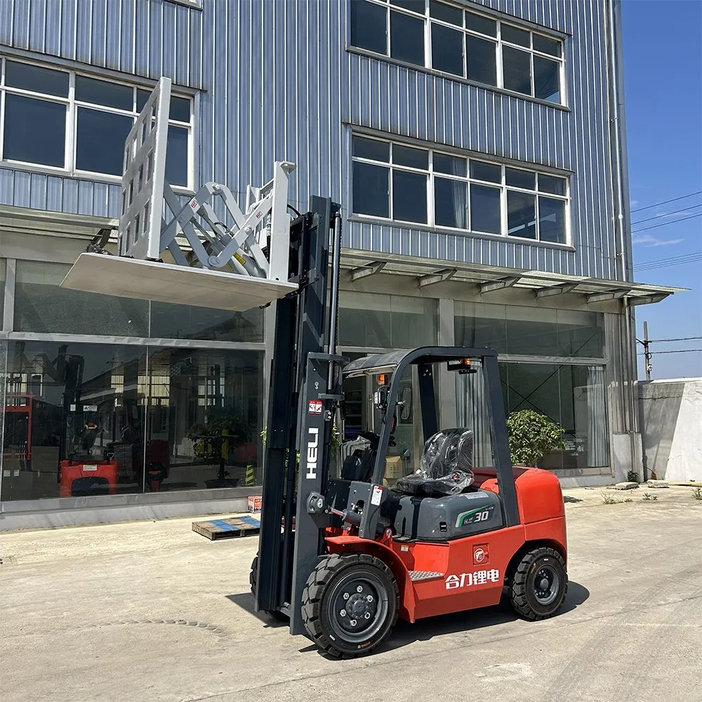 Best Selling Lithium Power Forklift Truck 1.5ton with Push and Pull Clamp