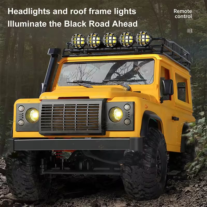 Aijh 15km/H RC Truck Model 2.4G Control RC off-Road Car Outdoor All-Terrain Vehicle Remote Control Truck Toys