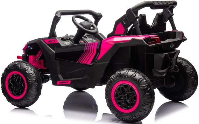 UTV off Road Models Battery Powered off Road Truck Electric Ride on Toy Car for Kids with Remote Control, LED Headlights UTV