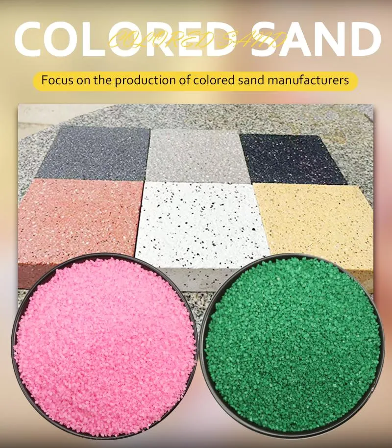 Natural Color Sand Varieties