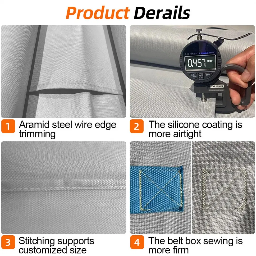 En13501 19.8X26FT Extreme Large Emergency Lithium EV Car Fire Blanket