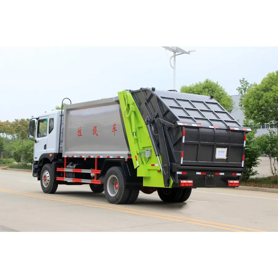 Garbage Truck View 3