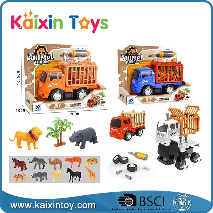 Take Apart Toys for 4 Year Old Boys Construction Toys with Screwdriver DIY Assembly Building Stem Toys Trucks Gifts for Boys Girls Kids Learning Educational Toy