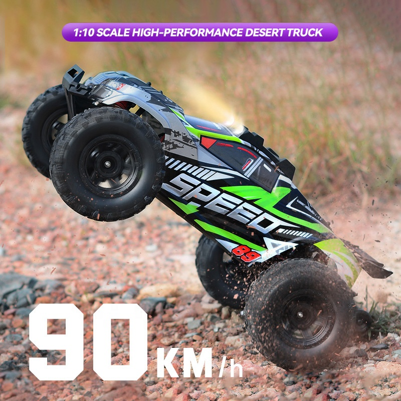 AijJH 4CH Speed 62km/H RC Car 1/10 Scale Model High Speed Racing Car Electric Power Brushless Remote Control Truck