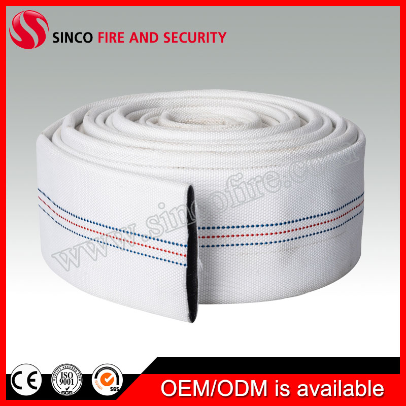Canvas Single/Double Jacket PVC/Rubber Fire Hose with Coupling for Fire Fighting