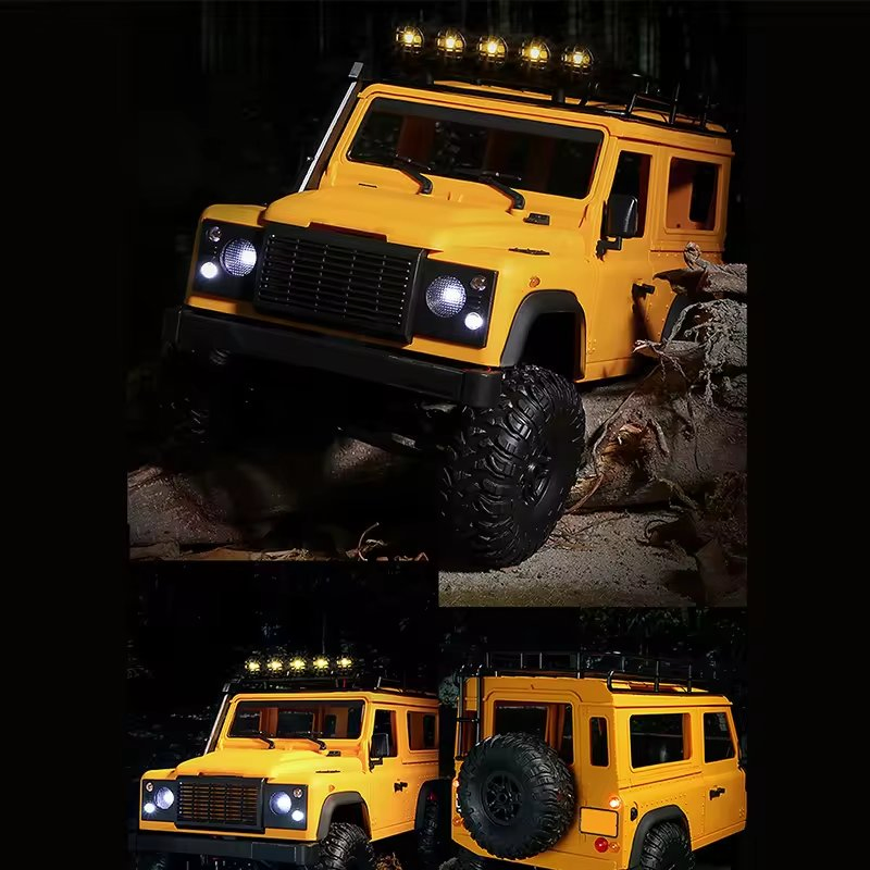 Aijh 15km/H RC Truck Model 2.4G Control RC off-Road Car Outdoor All-Terrain Vehicle Remote Control Truck Toys