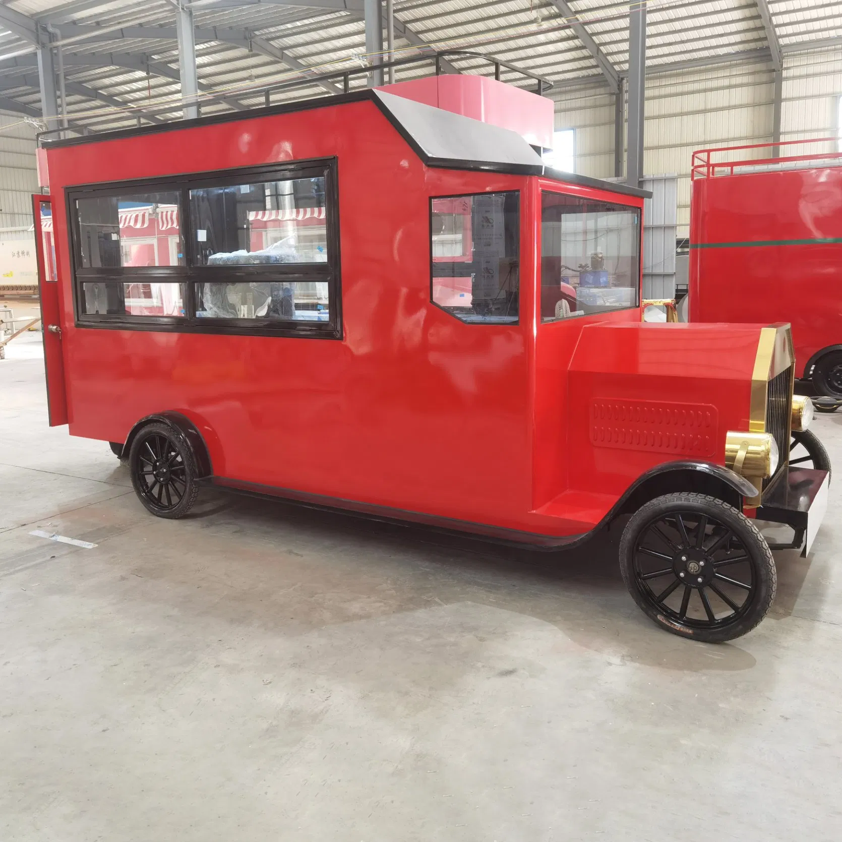 Electric Container Food Truck/Mobile Trailer Car Coffee Truck for Sale