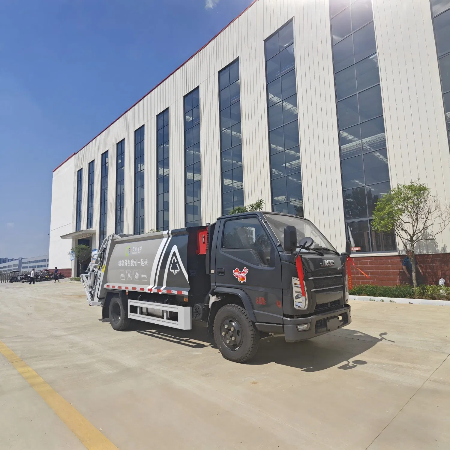 Jmc Export LHD/Rhd Compaction Garbage Truck Customizable to Your Country Standards