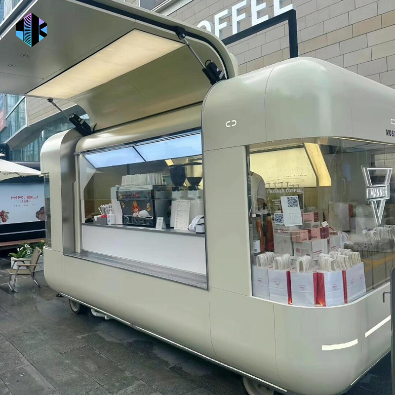 Customizable Mobile Food Truck for Sale: Ideal for Ice Cream and Coffee