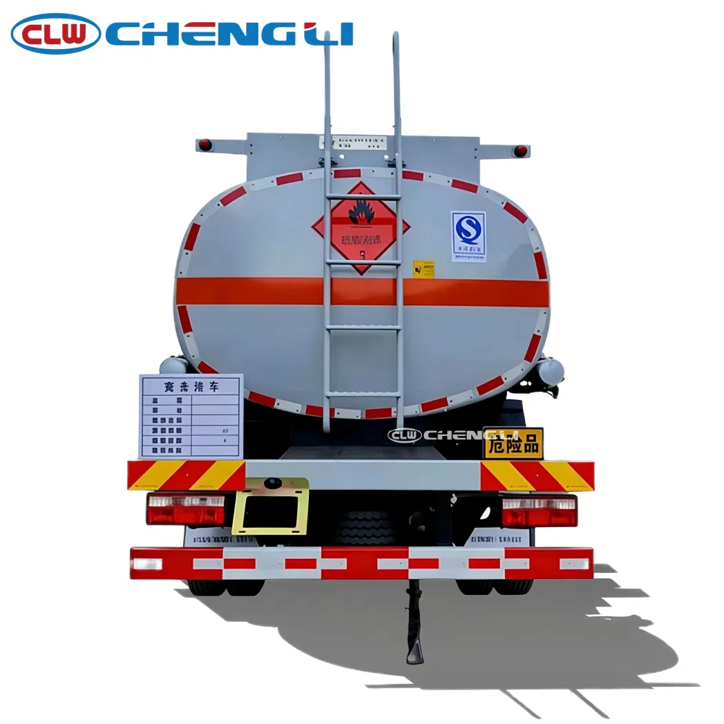 Fast Assembly Fuel Bowser Truck Dongfeng Dolica D9 12.75 Cbm 10t Tank with Refueling Pump
