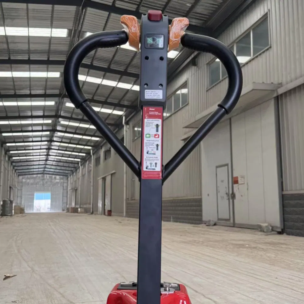 Quiet Operation Indoor Electric Battery Stacker Pallet Forklift Truck for Supermarket Warehouse