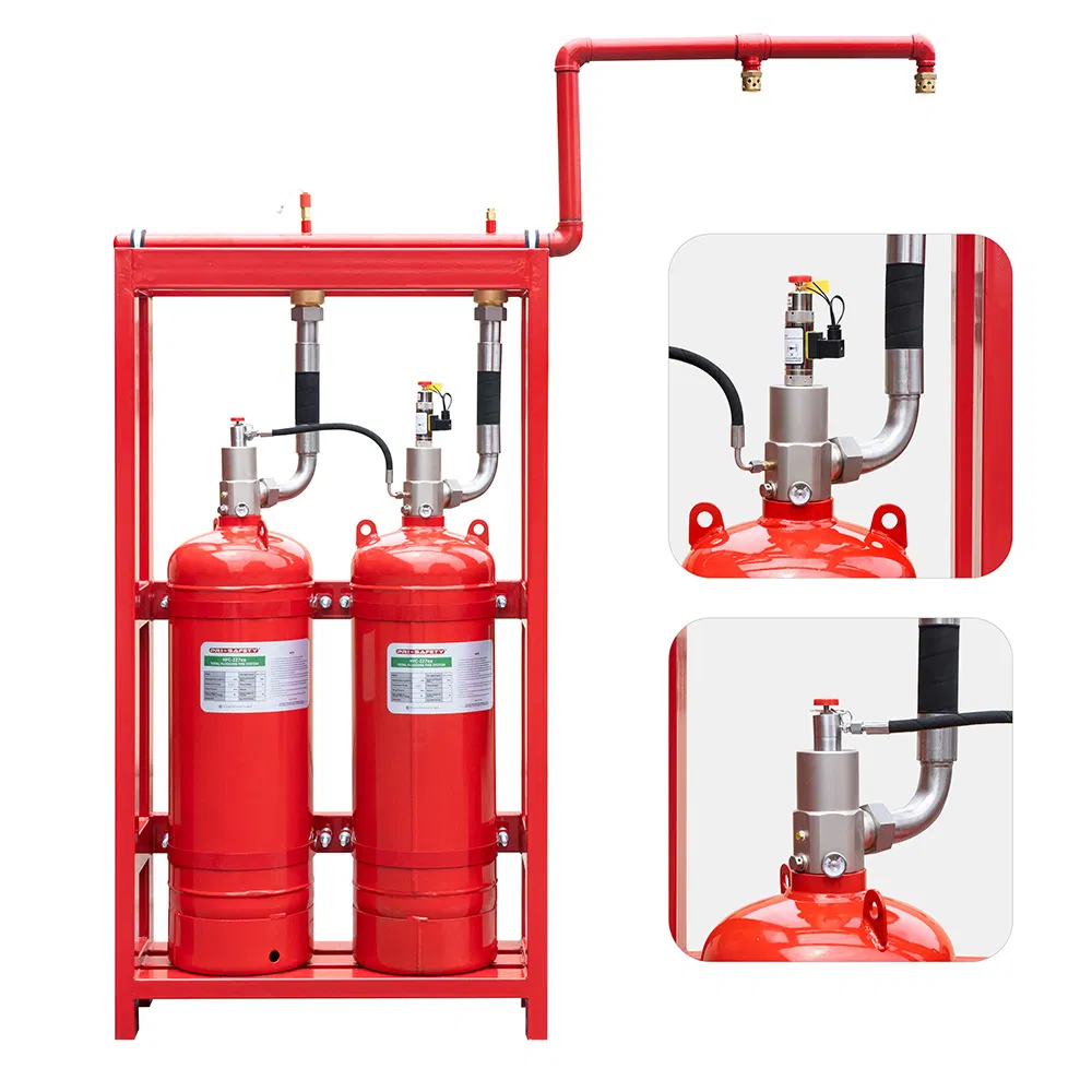 Clean Agent Novec1230 Fk-5112 FM200 Hfc-227ea Total Flooding Fire Suppression System From Factory Fire Extinguisher Factory