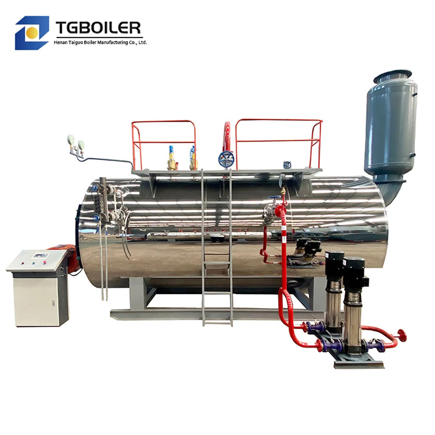 Industrial Gas Oil Fire Tube Steam Boiler 1 Ton 1ton Cost Price