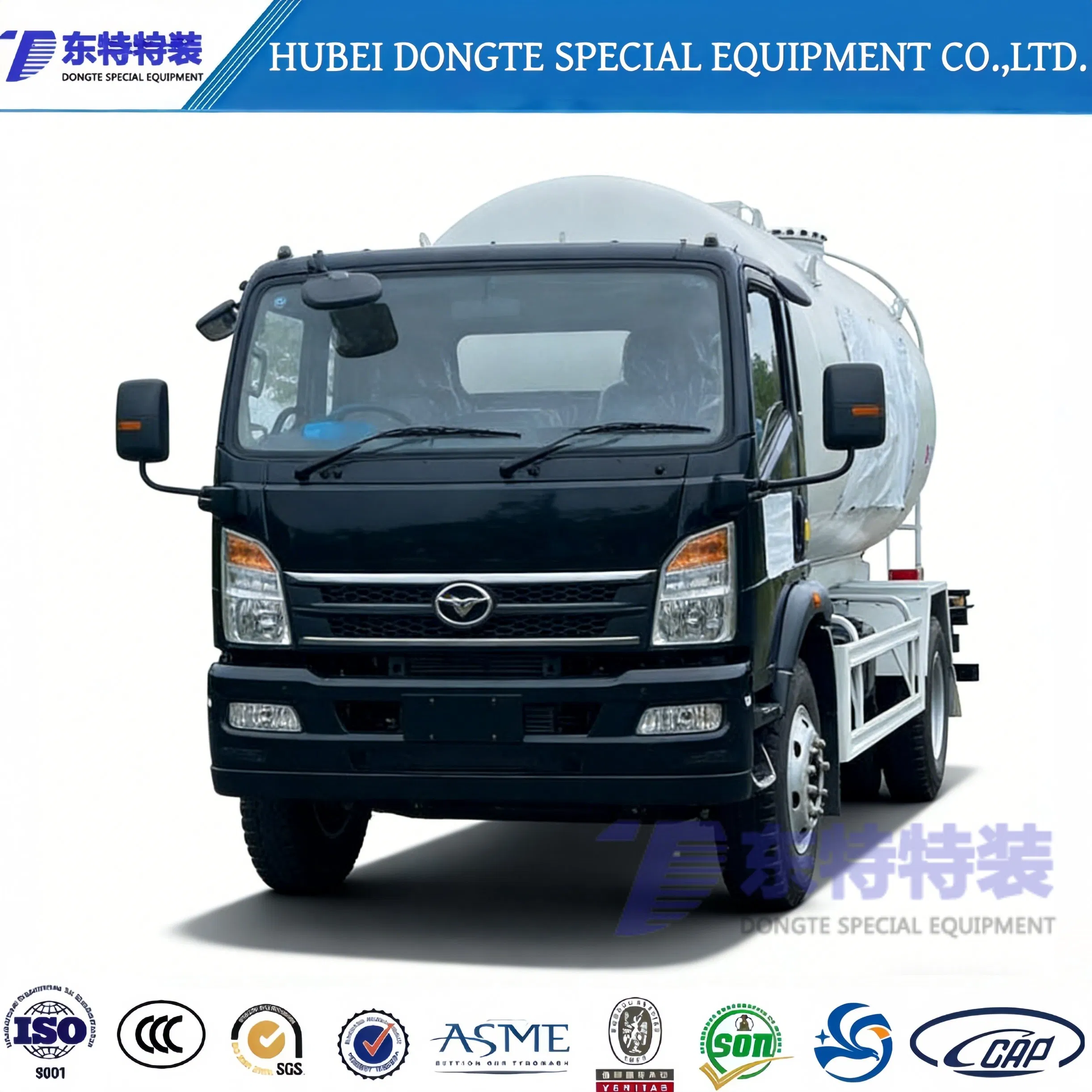 50cbm 25tons LPG Mobile Refueling Tank Truck Consistent Assembly Quality for Export Orders
