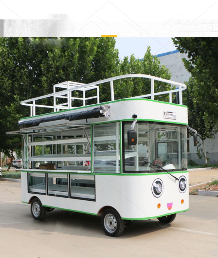 Made in China Cheaper Price New Design Professional Food Truck Trailer and Mobile Fast Food Truck for Sale