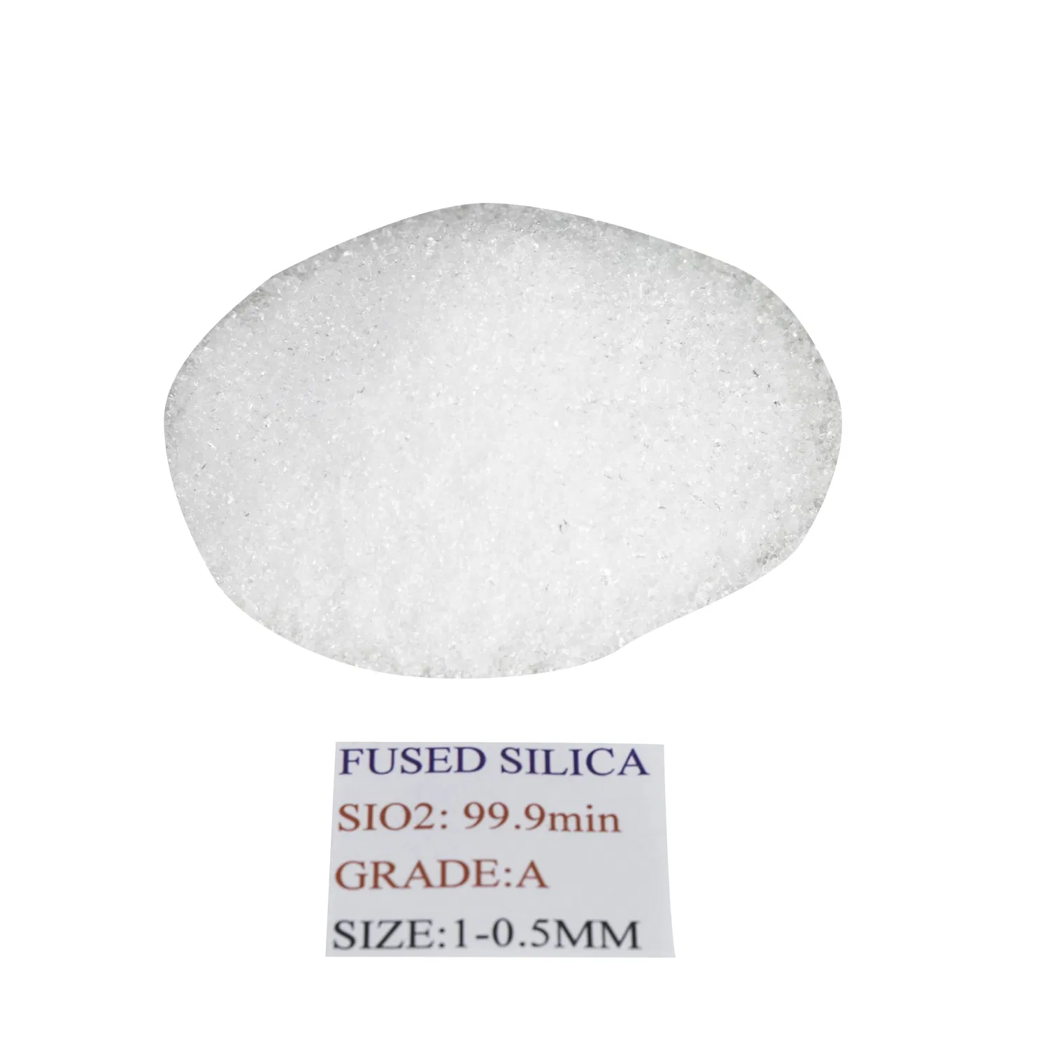 Sainuo Quartz Fused Silica Sand 0.5-0.2mm for Refractory Materials with Best Price