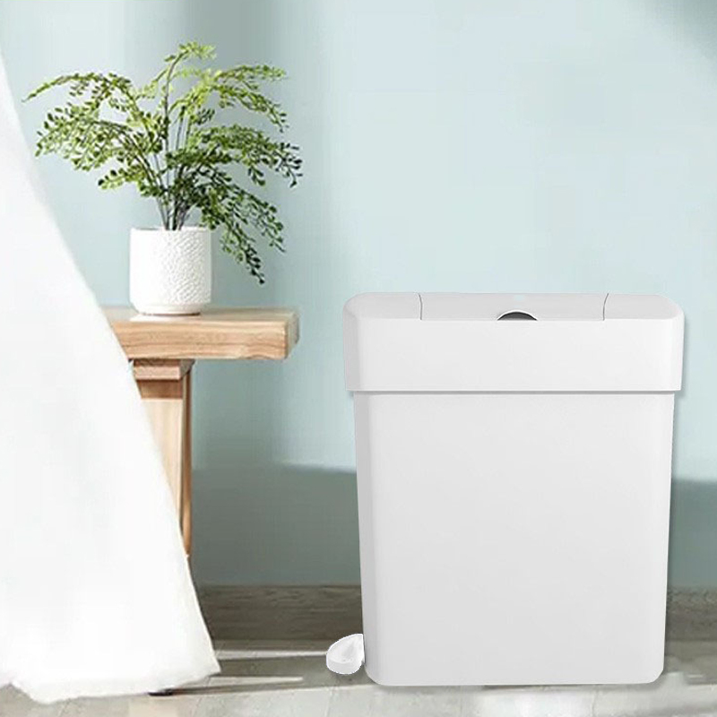 Pedal Waste Bin Household Office Kitchen Bathroom Recycling Convenient Dustbin Garbage