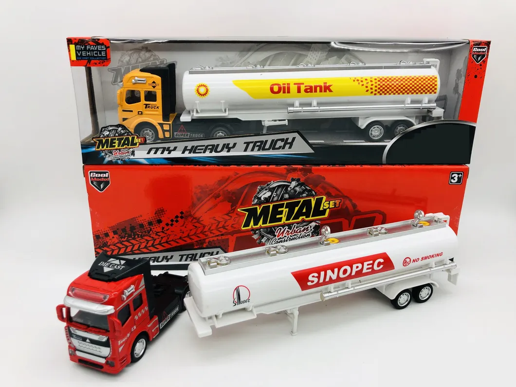 Diecast Metal Oil Tank Truck